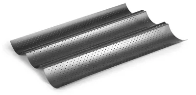 Produktbild von Ibili perforiertes Backblech, Edelstahl, 38x24 cm, Silber