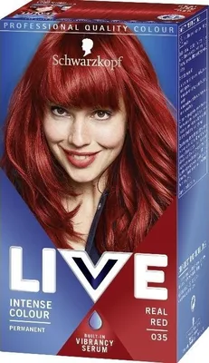 Zdjęcie produktu dla Schwarzkopf Live Intense Colour Farba do wosw 035 Real Red