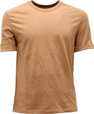 Obrázek produktu pro 9886AI NEIL BARRETT pánské bavlněné tričko SLIM FIT velbloudí/bílá/černá