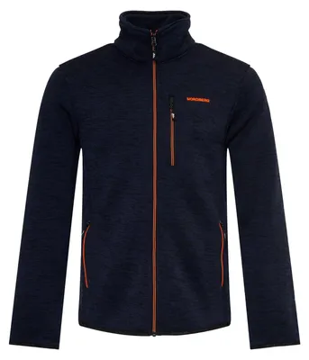 Produktbild von Nordberg Jan Fleeceweste - Navy Melange - Größe 4XL