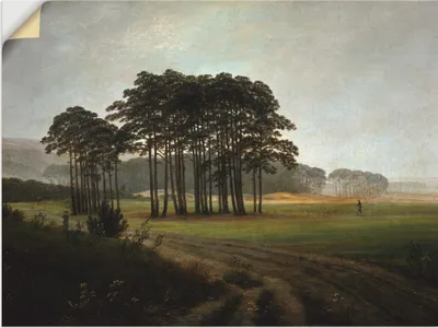 Produktbild von ARTland Wandbild, selbstklebend Der Mittag, um 1822 Größe: 80x60 cm