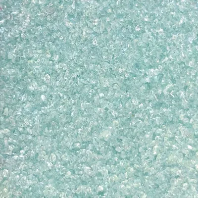 Produktbild von 1kg Glasgranulat 1-2mm Dekogranulat Glassteine Glassplitter Dekoglas hellblau