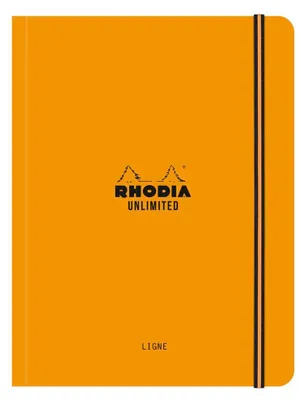 Produktbild von Rhodia  UnlimitedA5+ 60bl L+R orange