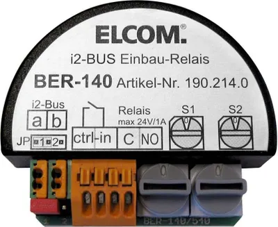 Produktbild von Elcom Einbaurelais BER-140 1902140