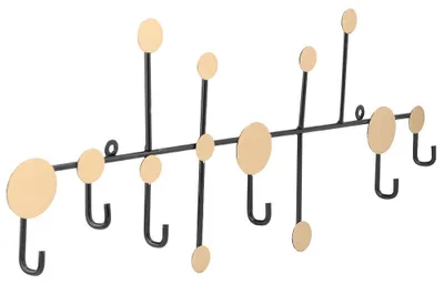 Productafbeelding van Moderne set wandhaken - Elegante garderobe met 6 haken, geschikt voor badkamer, keuken en woonkamer