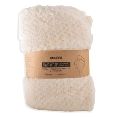 Produktbild von Mohani Hair Wrap Turban-Mikrofaser-Haartuch Weiß