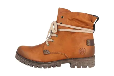 Produktbild von Rieker Damen Kurzstiefel Stiefeletten Blockabsatz 78530-24, Größe:42 EU, Farbe:Braun