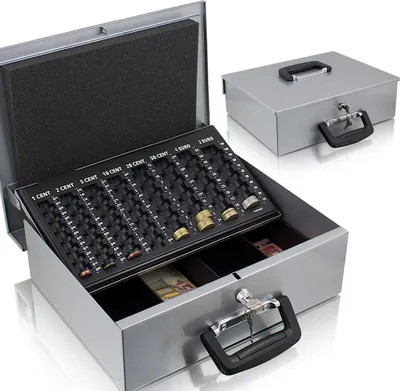 Produktbild von Bituxx Transportkassette Hellgrau 350mm MS-12362