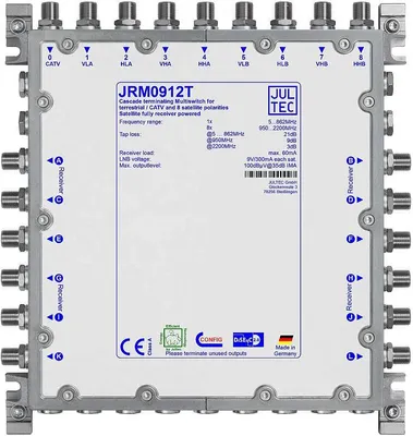 Produktbild von Jultec JRM0912T Multischalter ohne Netzteil (nicht kaskadierbar)