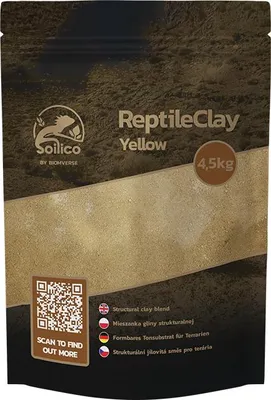 Obrázek produktu pro Soilico ReptileClay GELB 4,5 kg