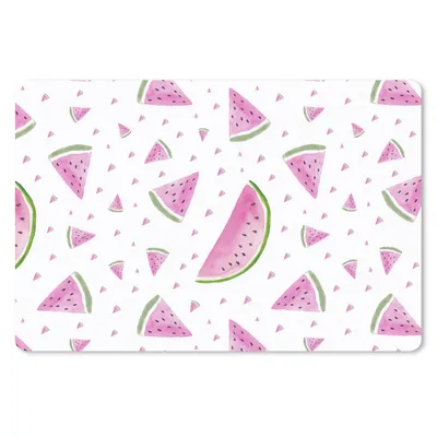 Produktbild von MuchoWow® Mauspad Mousepad Wassermelone - Muster - Pastell 27x18 cm - Mousepads - Maus Mat - Pad - Mausunterlage - Büroartikel - Desk Matten