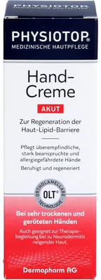 Image de PHYSIOTOP akut Crème pour les mains, 50 ml de crème