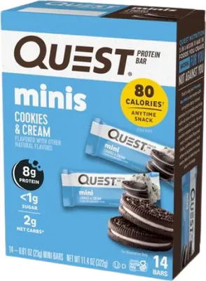 Produktbild von QUEST Nutrition | Quest Minis Protein Bar - Different Flavors Biscuits with cream