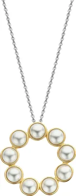 Produktbild von 34008YP/42 Collier mit Anhänger Perle bicolor 34008YP/42 Ti Sento Milano