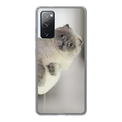 Produktbild von MuchoWow® Handyhülle Schutzhülle Hülle für Samsung Galaxy S20 FE Katze - Tier - Wohnzimmer Silikon Softcase Handy Hülle - Abdeckung