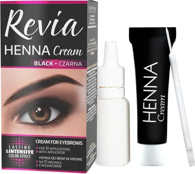 Produktbild von Verona REVIA HENNA AUGENBRAUENCREME SCHWARZ/ 4464