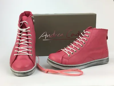 Immagine prodotto di Andrea Conti Scarpe stringate alla caviglia rosa 36