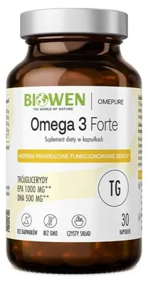 Productafbeelding van Biowen Omega 3 Forte, 30 capsules