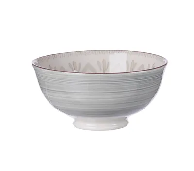 Immagine prodotto di Ritzenhoff & Breker Valencia Schale, Schüssel, Frühstück, Keramik, Grau, Weiß, 12 cm, 745092