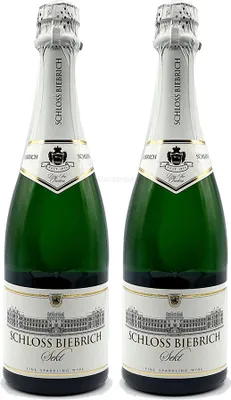 Produktbild von Schloss Biebrich 2er Set Sekt Trocken 2x 0,75L (11% Vol)- [Enthält Sulfite]