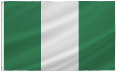 Zdjęcie produktu dla Flaga Nigerii – Flaga Nigerii – 150/90 cm – – Nigeria – flaga państwowa – Mistrzostwa Świata – Mistrzostwa Europy – poliester – CHPN