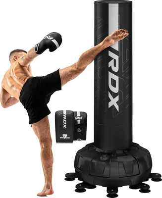 Produktbild von Boxsack RDX Freistehender Boxsack mit Handschuhen, 6ft Kickboxen, MMA Fitness