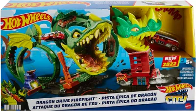 Zdjęcie produktu dla Hot Wheels City HDP03, Zestaw pojazdów i torów, 5 lat(a), Plastik, Wielobarwny, Czerwony