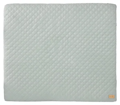 Productafbeelding van roba Zachte Verschoonmat - Gewatteerde Luierwisselmat met Reliëf 'roba Style' - 75x85 - Frosty Green