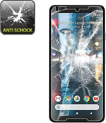 Produktbild von 2x Panzerfolie für Google Pixel 2 ANTI-SCHOCK Displayfolie Displayschutz HD KLAR