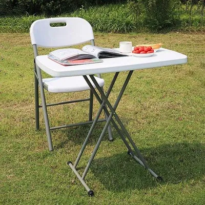 Produktbild von Famanu Klapptisch Kompakt - Höhenverstellbar für Camping und Outdoor