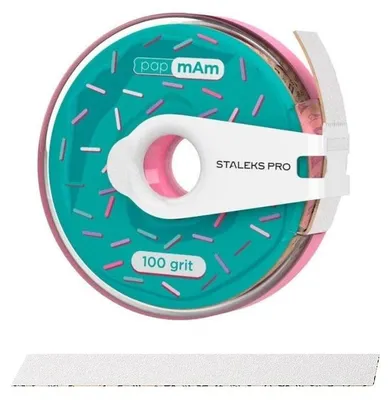 Productafbeelding van Solidchoice - Vijldispenser met Papmam Donuts, 6 m, Korrel 100