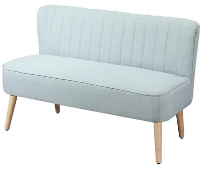 Produktbild von HOMCOM Sofa 2-Sitzer Stoffsofa Couch Polstersofa Loungesofa breit Hellgrün