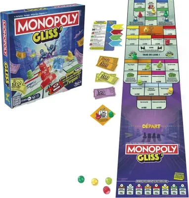 Immagine prodotto di Monopoly Knockout, Gioco da tavolo, Simulazione economica, 8 anni, 20 min