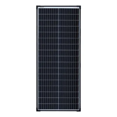 Produktbild von enjoy solar® Solarpanel monokristallines Solarmodul 80W 12V (schwarzer Rahmen), 182 mm Perc-Zellen, 0% MwSt.