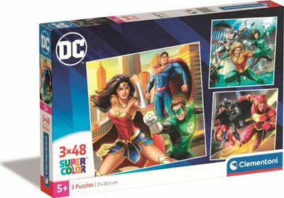 Immagine prodotto di Puzzle 3x48 Super Kolor DC Justice League