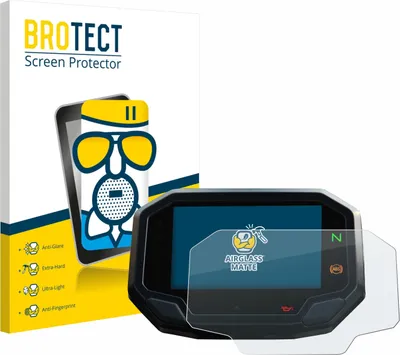 Produktbild von BROTECT Entspiegelungs Schutzglas für Kawasaki Versys 650 2022+ Schutzfolie Panzer Folie Glas Display Schutz matt