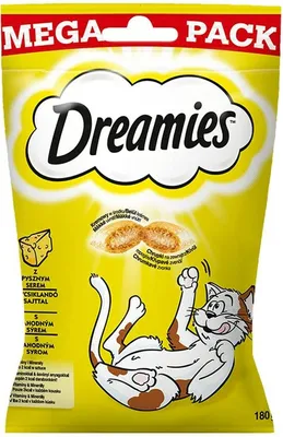 Zdjęcie produktu dla DREAMIES z serem - przysmaki dla kotów - 180g