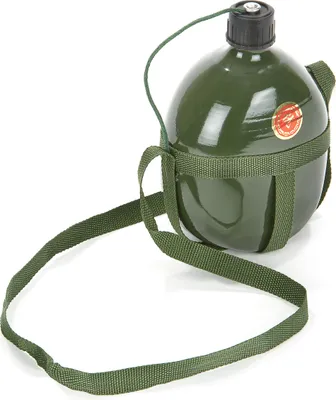 Immagine prodotto di Fiaschetta per costume da soldato verde militare - taglia unica
