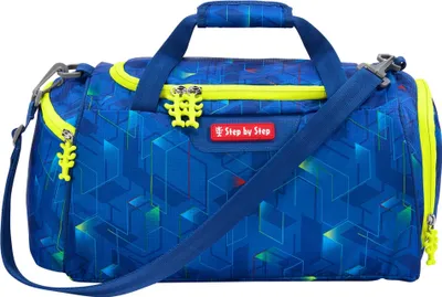 Produktbild von Step by Step Sporttasche Step by Step Sports Bag Police Truck Charly blau