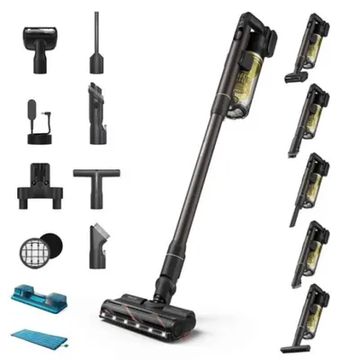 Obrázek produktu pro PHILIPS XC7167/01 Bezdrátový vysavač Ocel Žlutá