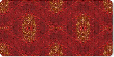 Produktbild von MuchoWow® Schreibtischunterlage Muster - Abstrakt - Rot 80x40 cm - XXL Mauspad - Gaming Mauspad