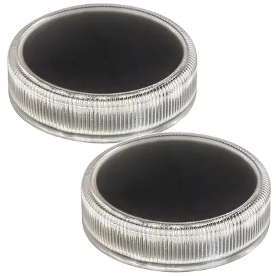 Produktbild von 2x Trillo LED-Solarlampe 0,3 W Dämmerungssensor transparent IP65 K 4000 77175