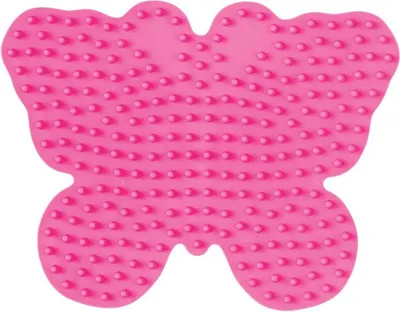 Produktbild von Hama Midi-Stiftplatte Schmetterling, pink