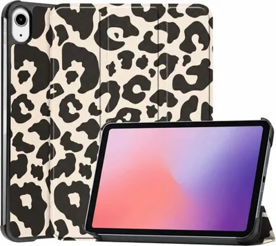 Produktbild von imoshion Design Trifold Klaphülle iPad Mini 7 (2024) / iPad Mini 6 (2021) - Leopard