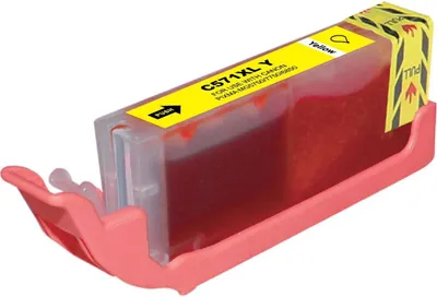 Produktbild von Kompatible Tintenpatrone Canon CLI-571 Yellow XL für Pixma MG5750, MG5751, MG5752, MG5753, MG6850, MG6851,  MG6852, MG6853, MG7750, MG7751, MG7752, MG7753, TS5050, TS5051, TS5053,  TS5055, TS6050, TS6051, TS6052, TS8050, TS8051, TS8052, TS8053, TS9050, TS9055