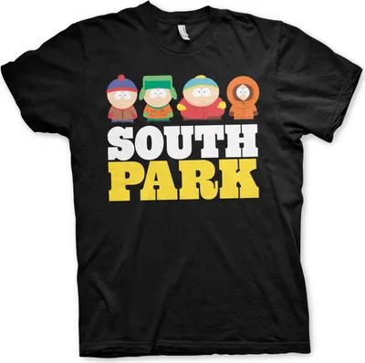 Produktbild von South Park T-Shirt Herren South Park schwarz XXL