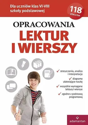 Zdjęcie produktu dla Opracowania lektur i wierszy dla klas VI-VIII szkoły podstawowej