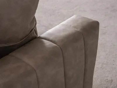 Produktbild von Schlafsofa Klappcouch 2-Sitzer Schlaffunktion + Bettkasten Couch Sofa Klappsofa