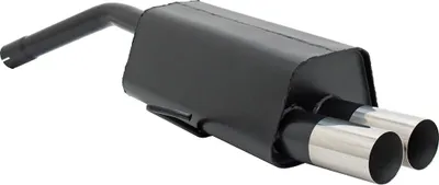 Image de Echappement sport Novus pour Alfa Romeo 156 / GT 2x76mm RL-Design avec ABE