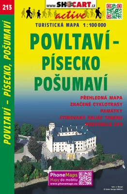 Image de SC 213 Povltavi-Pisecko, Prachaticko 1:100 000
